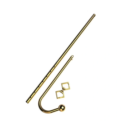 Anal Hooks LOCKINK 3867 AllNight Golden Adjustable Anal Set Hook 0121